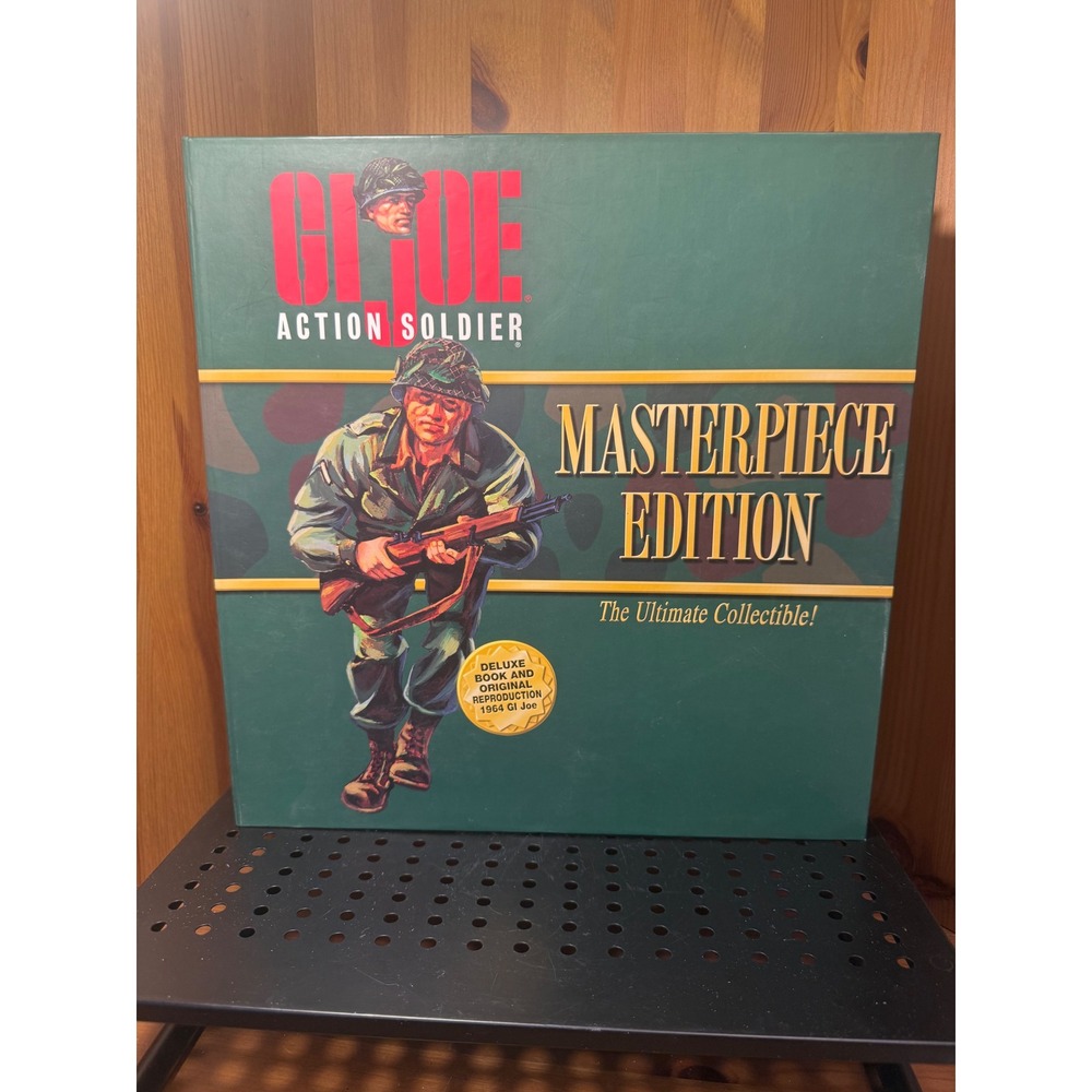 GI Joe Masterpiece Edition Action Soldier 1964 Reproduction Figure & Book Set